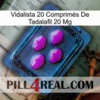 Vidalista 20 Comprimés De Tadalafil 20 Mg 04